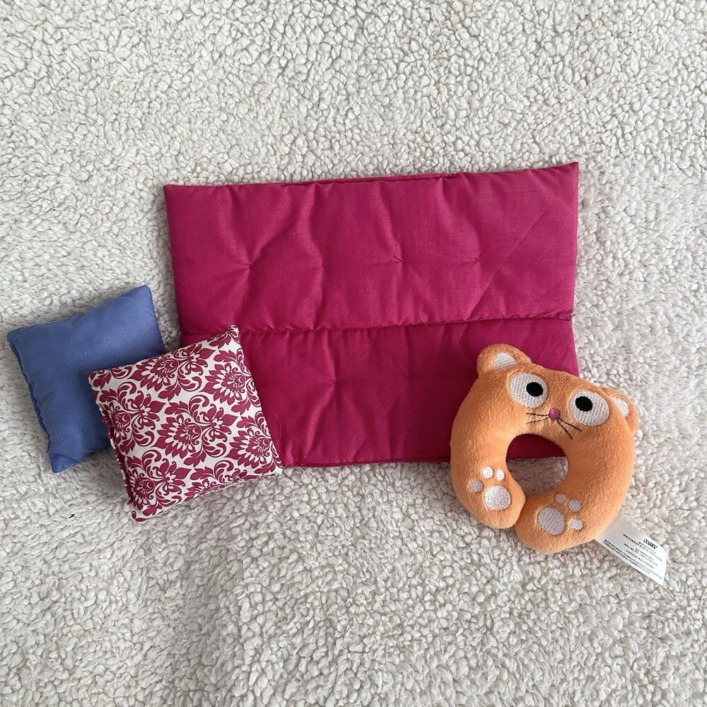 Our Generation RV Seeing You Camper Bedding Pillows Replacement For 18” Doll